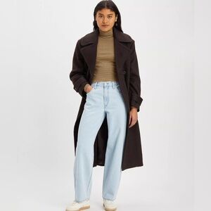 Levi's Light Blue Baggy Dad Jeans